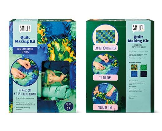 Smile! 
 Quilt Making Kit