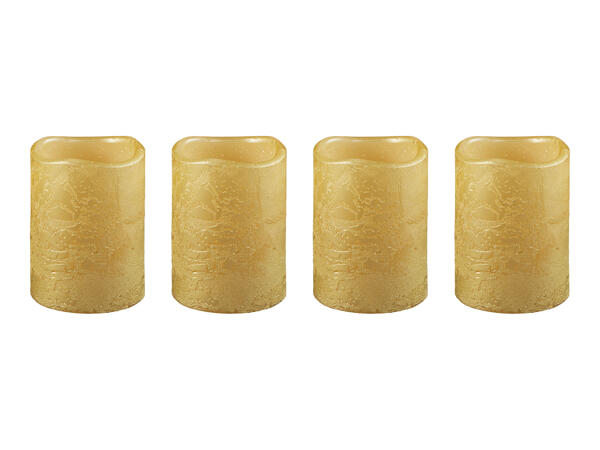 Livarno Home Real Wax LED Candles - Lidl - Great Britain - Specials archive