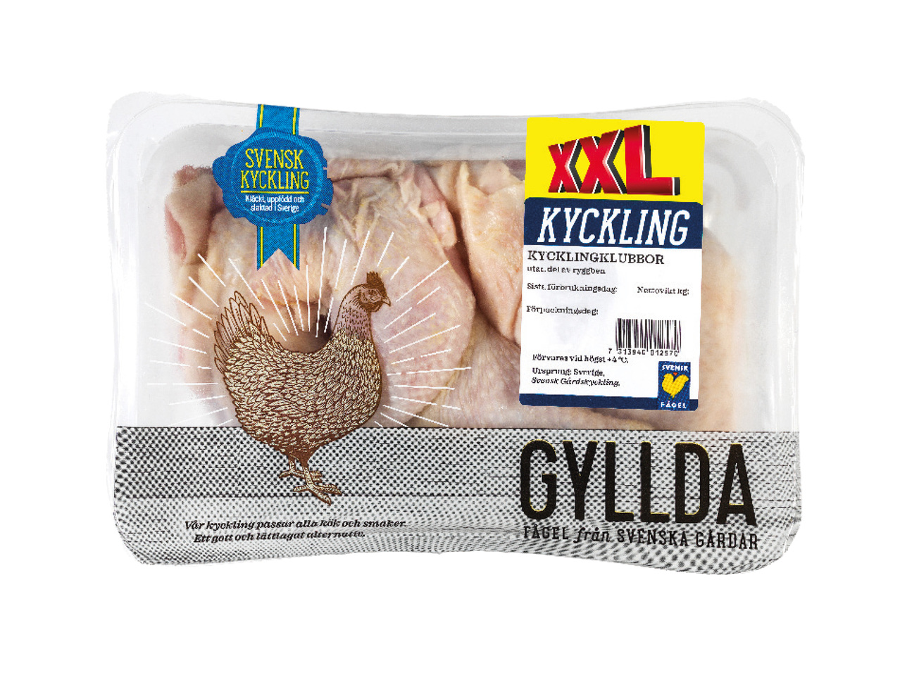 KYCKLINGKLUBBOR XXL