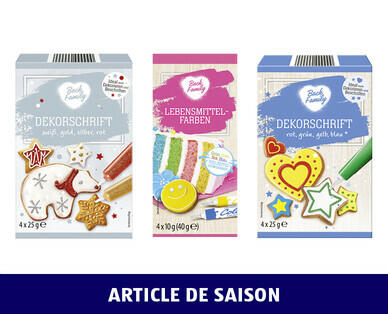 DÉCORATIONS POUR GÂTEAU