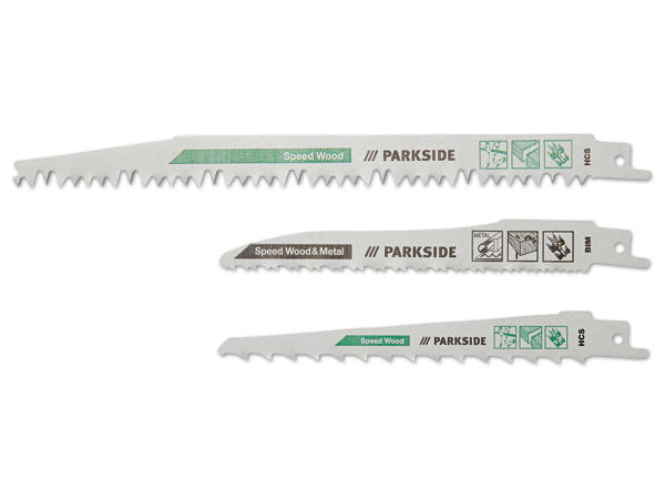 PARKSIDE(R) Sägeblatt-Set, 3-teilig