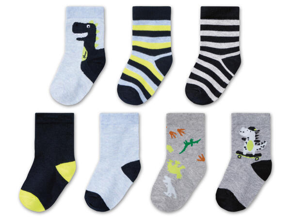 Kleinkinder Socken, 7 Paar