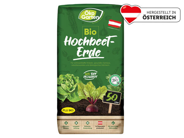 Bio-Hochbeet-Erde, torfreduziert