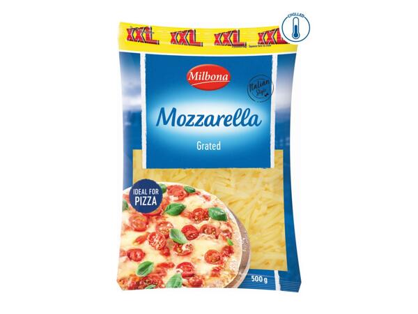Milbona XXL Grated Mozzarella