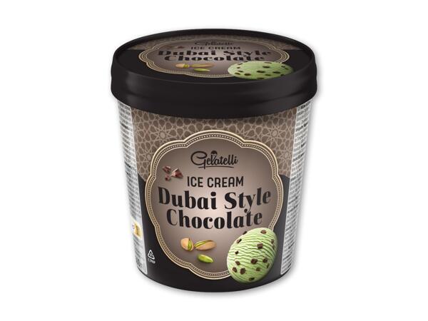 GELATELLI/​J.D. GROSS Dubai-chokoladeis eller Dubai-chokolade