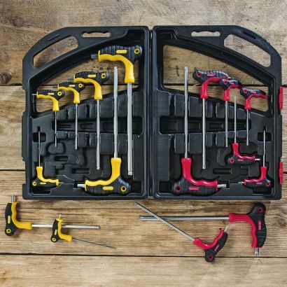 Torx- und Inbusschlüssel-Set, 16-teilig