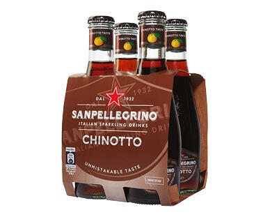 Sanpellegrino Italian Chinotto Soda 4 x 200ml