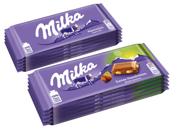 Milka Tafelschokolade