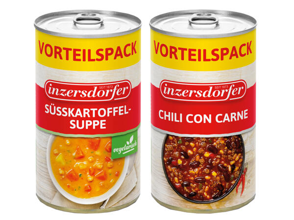 Inzersdorfer Fertiggerichte oder Suppen