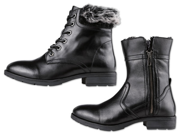 FOOTFLEXX(R) Damen Leder-Stiefeletten
