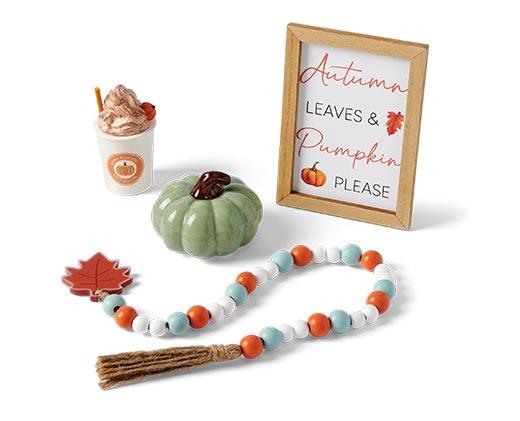 Huntington Home Fall Tray Objects
