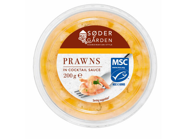 Salades de crevettes