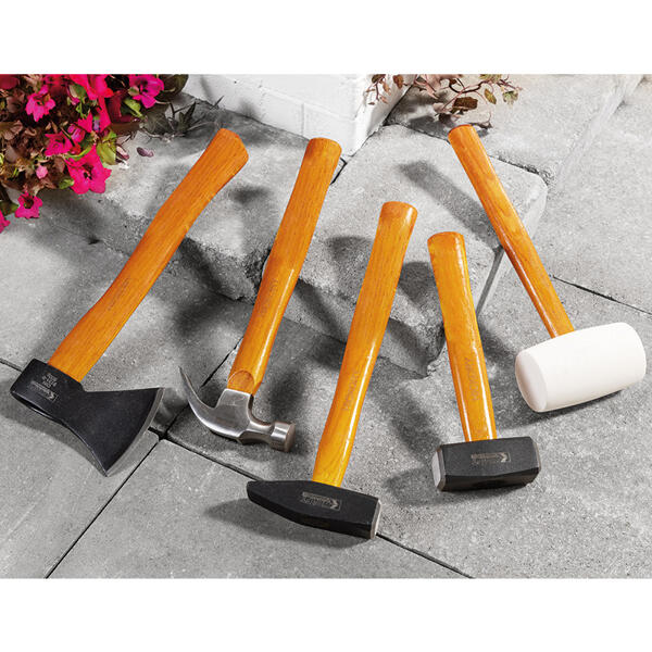 Hammer / Beil mit Hickory-Holzstiel
