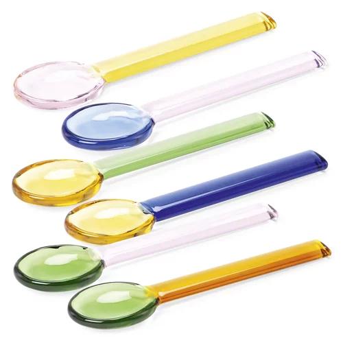 CROFTON Eislöffel aus Glas 6 Stk.
