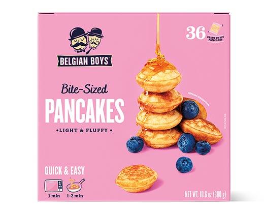 Belgian Boys 
 Mini Pancakes or Crepes