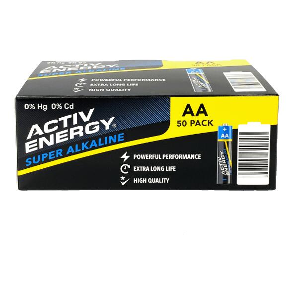 ACTIV ENERGY(R) 				Piles, 50 pcs