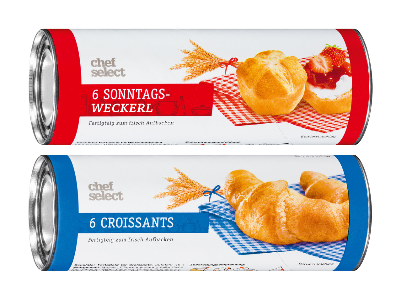 CHEF SELECT Croissants/Sonntagsweckerl