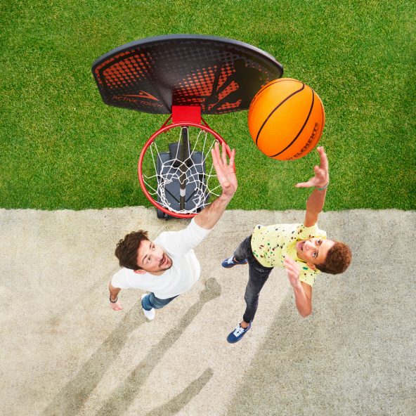 Basketbalkorf met staander