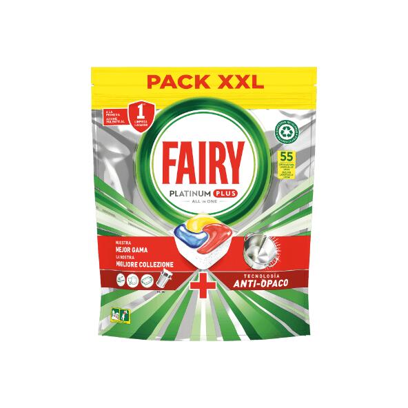 Fairy Detergente Máquina Loiça Platinum Plus
