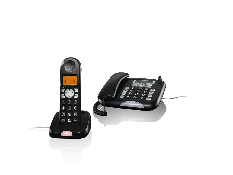 Desk Phone with Cordless Handpiece
