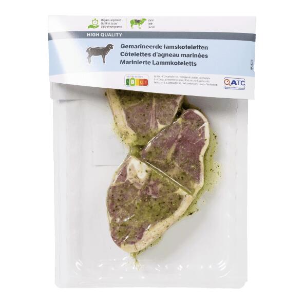 Côtelettes d'agneau marinées