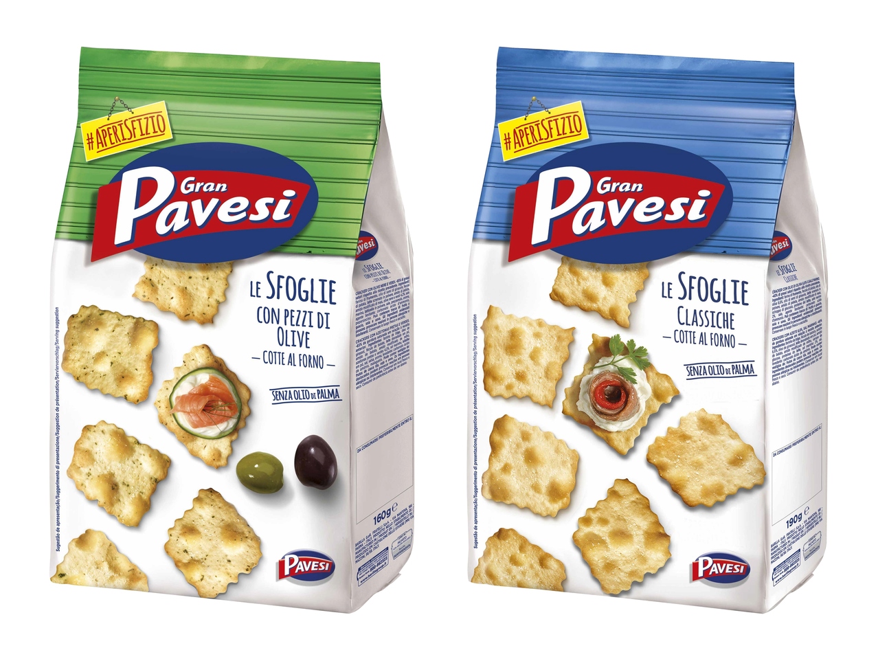 ​​Sfoglie Gran Pavesi classic/ olives