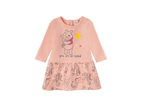 Baby Dress "Winnie the Pooh, Bambi, 101 Dalmatians"