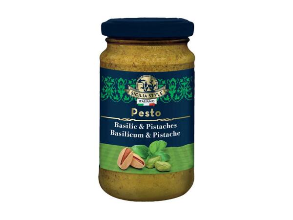 Pesto aux pistaches à la sicilienne