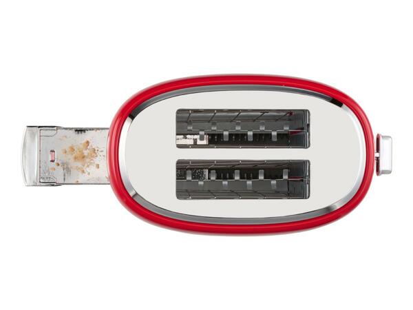 Silvercrest Red 2-Slice Toaster