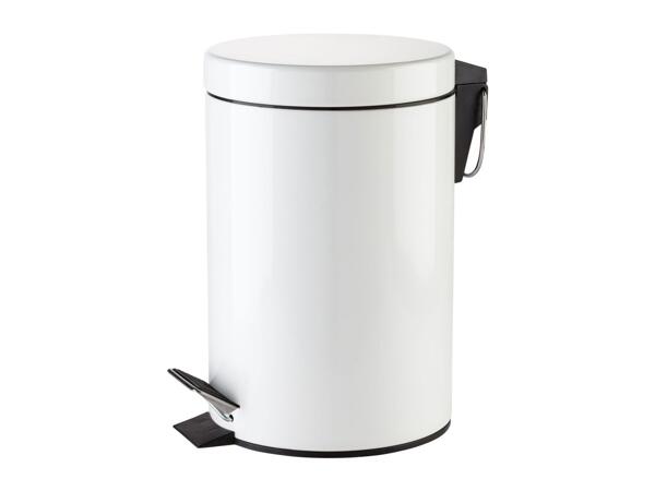 Livarno Home Pedal Bin - White