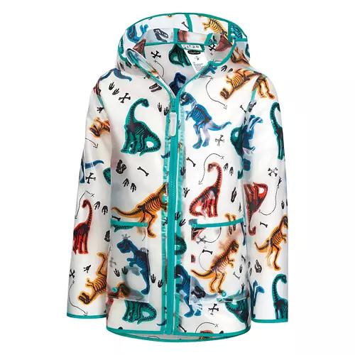 Toddler's Rain Jacket - Dinosaur, 3T