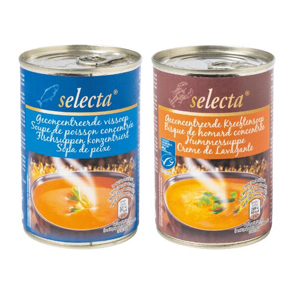 SELECTA(R) 				Vis- of kreeftensoep