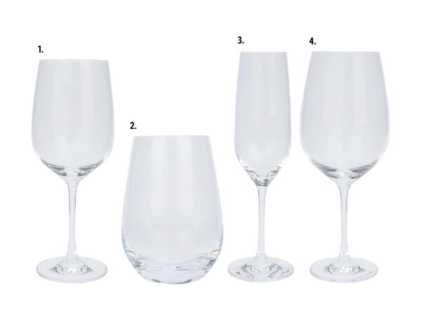 Verres, lot de 6