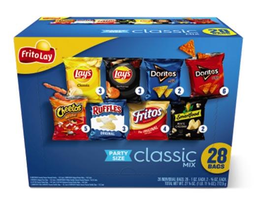 Frito Lay 
 Classic Mix Variety Pack