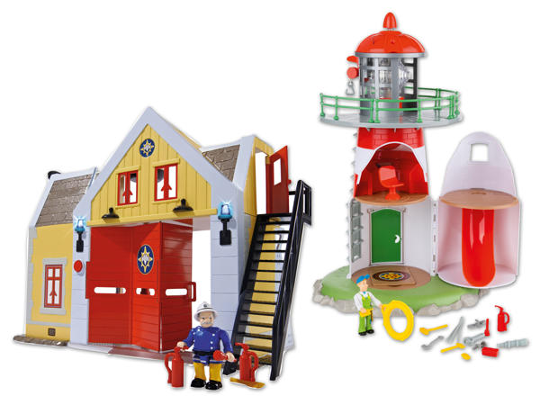 SIMBA(R) Feuerwehrmann Sam Feuerwehrstation/ Leuchtturm
