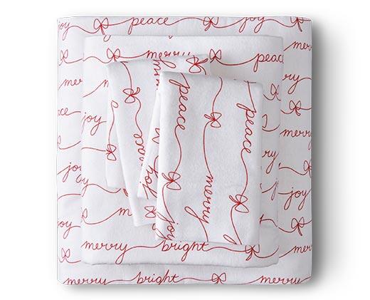 Huntington Home King Flannel Sheet Set