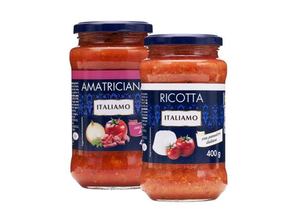 Italian pasta sauces