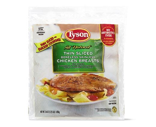 Tyson 
 Thin-Sliced Chicken Breasts