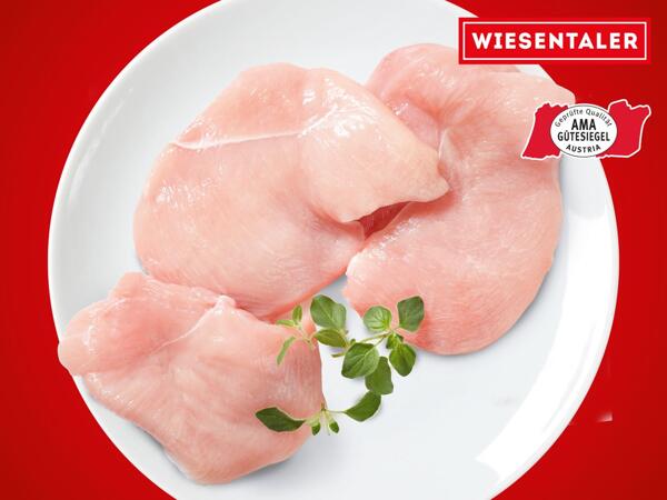 Frische Maishendl Minutenschnitzel
