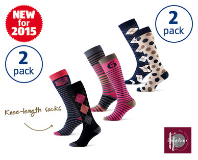 Ladies' Bamboo Riding Socks