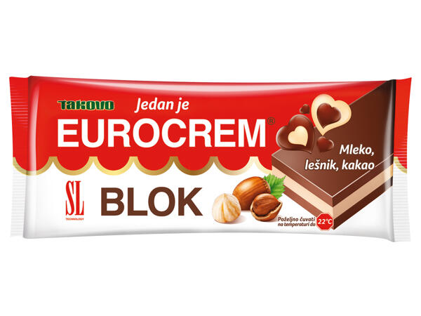 Eurocrem Blockschokolade