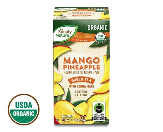 Simply Nature Fair Trade Organic Tea Blends