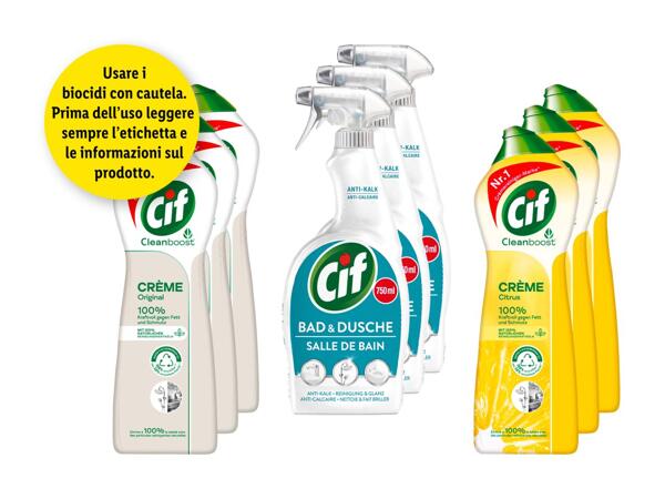 Detergente Cif trio