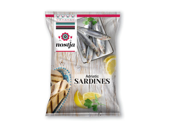 Hele brislinger, makreller eller sardiner