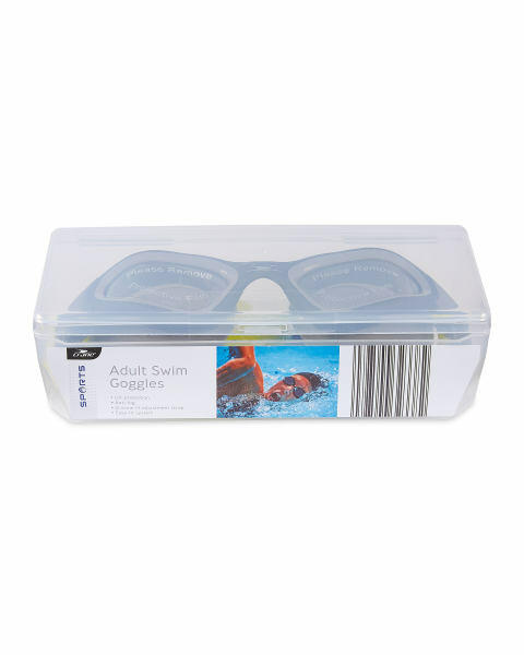 Adult Lime/Grey Reflective Goggles