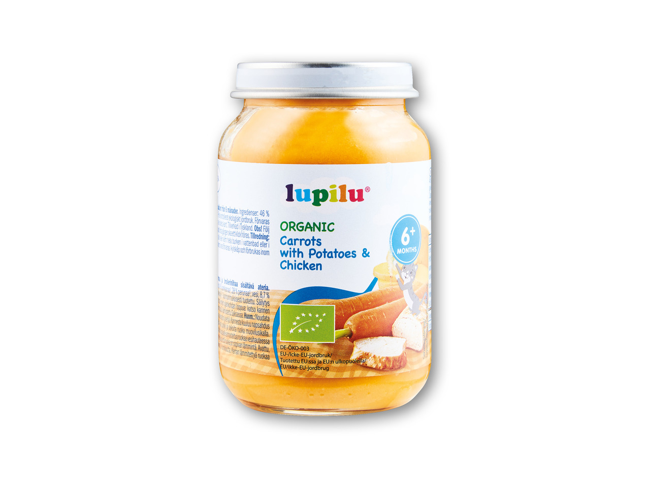 Økologisk Lupilu-menu