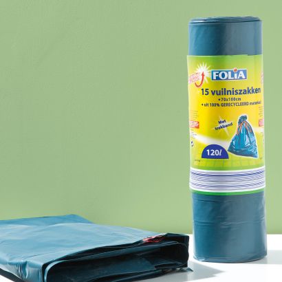 Sacs poubelle, 15 pcs