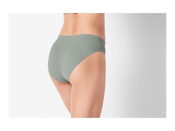Esmara Ladies' Ribbed Briefs - 3 Pack - Olive