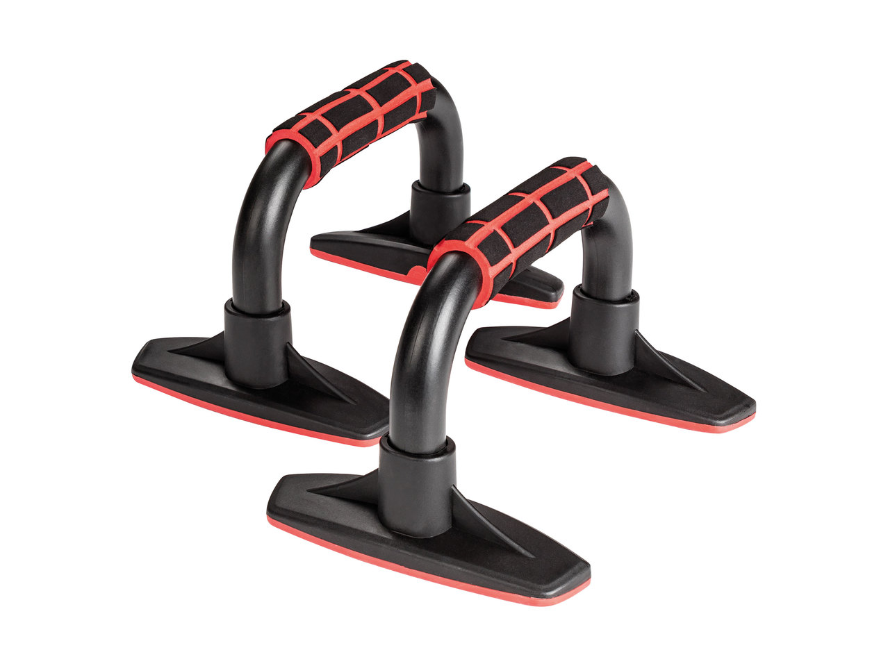 Crivit Push Up Bars, Forearm Trainer, Resistance Band1