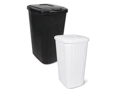 Hefty 13.3-Gallon Touch Top Wastebasket